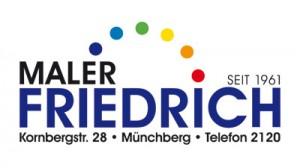 Anzeige von Maler Friedrich als Partner der Harmoniebau